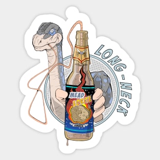 long neck bottle Sticker